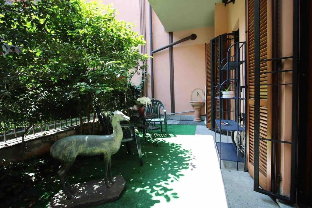 Appartamento Con Giardino Vicino A San Siro Mailand Exterior foto